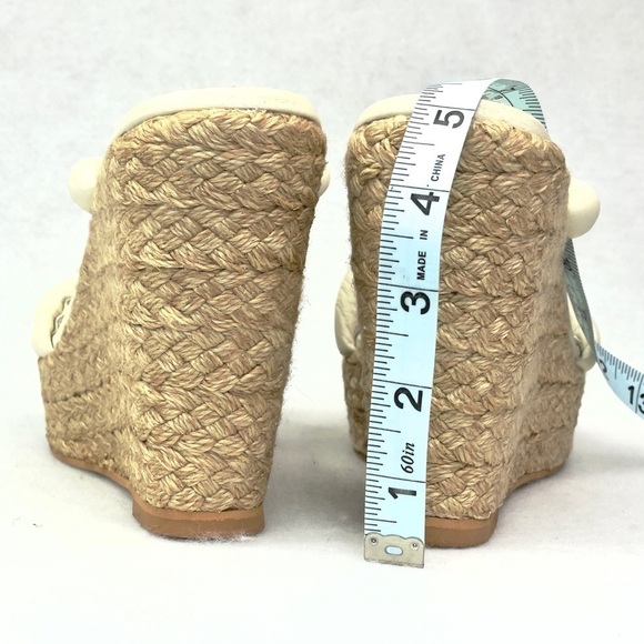 NEW KAANAS x Revolve Daniela Wedges Sandals Size 10 - Picture 4 of 13